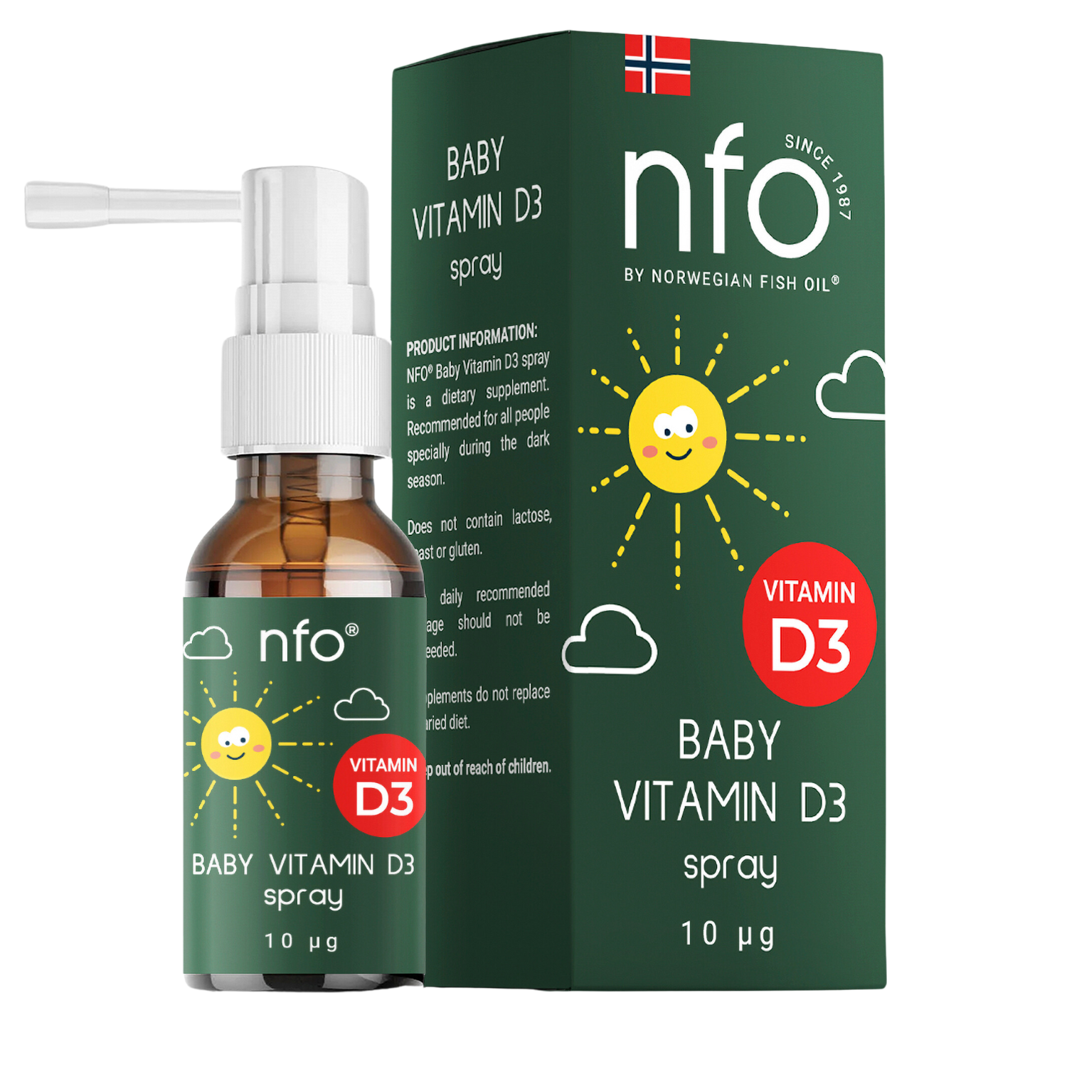 Vitamin D3 Spray for Babies - AplusOmega